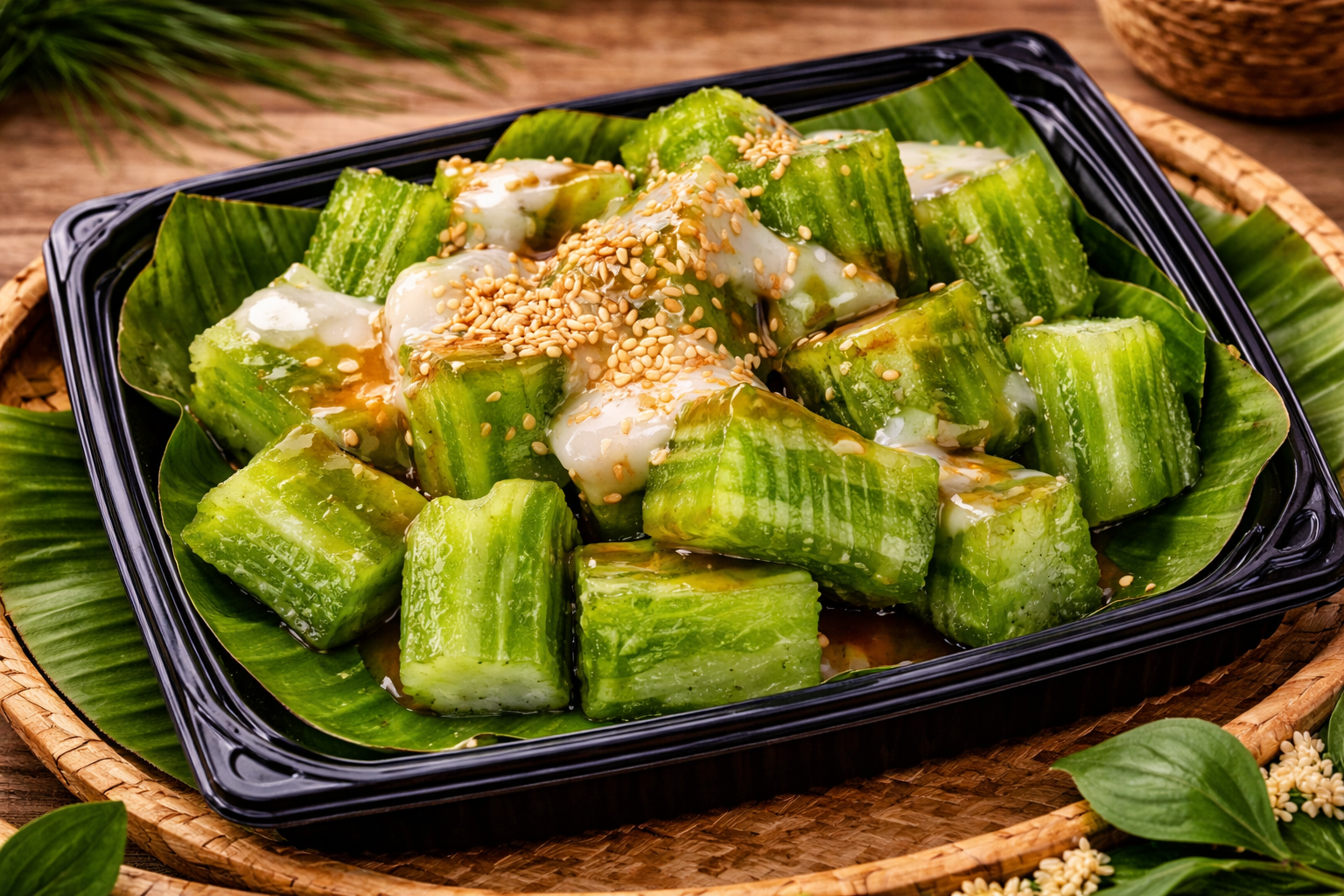 Bánh Đúc Gân 3 Màu