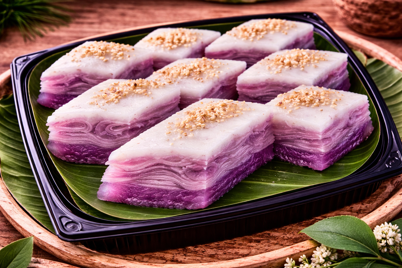 Khoai Môn Hấp Phủ Cốt Dừa